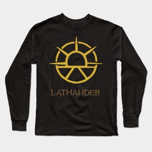 Symbol of Lathander DnD God of Dawn and renewal. Baldurs gate 3. Long Sleeve T-Shirt